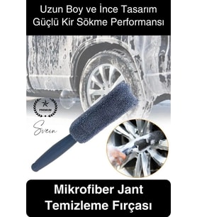 #Mikrofiber Jant Temizleme Fırçası Mikrofiber Detaylı Temizlik Çizmez Oto Lastik Yumuşak Detailing