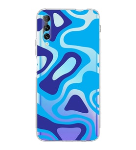 PrintiFy Huawei Psmart ProUyumlu Kamera Korumalı Renkli Desen Tasarımlı Şeffaf Silikon Kılıf