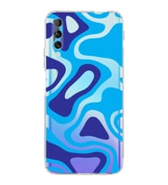 PrintiFy Huawei Psmart ProUyumlu Kamera Korumalı Renkli Desen Tasarımlı Şeffaf Silikon Kılıf