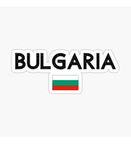 Bulgaristan - Bulgaristan Bayrağı Çıkartması 19CM Araba oto