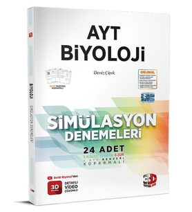 3D Yayınları Ayt Biyoloji Simulasyon Denemeleri