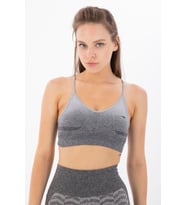 Maraton SlimFit Kadın Siyah Bra