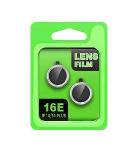 Apple İphone 16e Raze Metal Kamera Lens - Gümüş