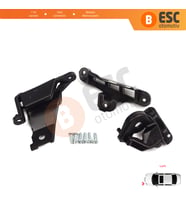 Peugeot 308 MK1 HB SW CC RCZ 408 T7 6212E3 İçin Sol Ön Far Ayak Tamir Seti