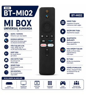 Xiaomi BT-M102 Kumanda