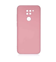Coverzone Xiaomi Redmi Note 9 ?le Uyumlu K?l?f Z-Mara Lansman Vieri Tam Koruma Arka Kapak Kamera Koruma �?k?nt?l? P�r�zs�z Y�zey Pembe