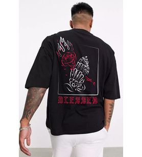 Blesseb Hollowen Tasarım Tshirt (STD)