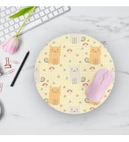 Kedi Figürlü Mouse Pad (Model 1)