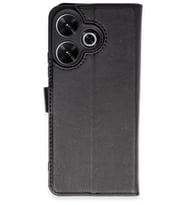 Redmi 13 4G Kılıf Trend S Plus Kapaklı Kılıf - Siyah