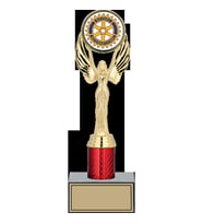 ODAK KUPA - Figürlü Kupalar - Melek Figürlü Kupalar FG-004 C - 27 cm