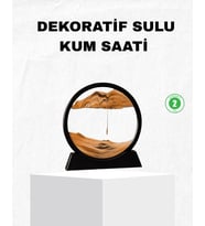 Dekoratif Kum Saati – Şık Masa Üstü Aksesuar, Dayanıklı Malzeme, Modern ve Klasik Tasarım
