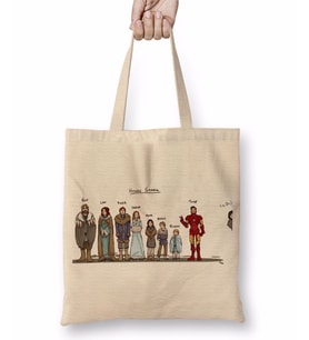 Game Of Thrones House Stark And Tony Stark Bez Çanta Uzun Saplı