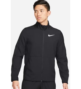 Nike Dri-Fit Mens Woven Training Jacket Tam Fermuarlı Erkek Antreman Spor Ceket Siyah