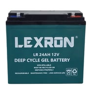 Lexron 24AH 12V Nano Karbon Jel Akü