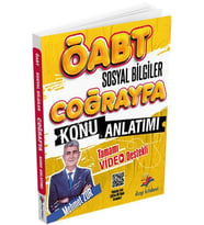 2024 KPSS ÖABT Sosyal Bilgiler Coğrafya Konu Anlatımı Dizgi Kitap