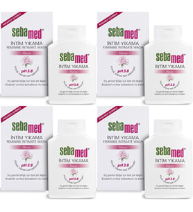 Sebamed İntim Likit 200ML (Genital Bölge Temizleyici) (4 Lü Set)
