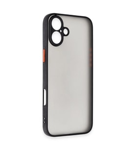 İphone 16 Kılıf Montreal Kapak - Siyah