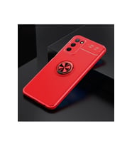 Oppo A55 5G Uyumlu Kılıf Zore Ravel Silikon Kapak (Kırmızı)