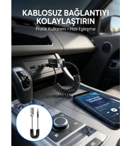 Northcity Kablosuz Bluetooth AUX Ses Adaptörü ile Müzik Keyfini Artırın