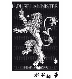 Game of Thrones House Lannister Puzzle 240 Parça Yapboz