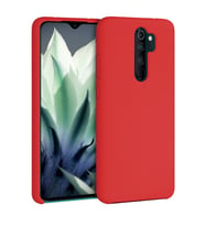 Xiaomi Redmi Note 8 Pro İnce Mat Silikon Kılıf Kırmızı