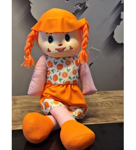LİMON BEZ BEBEK 50 CM