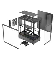 GAMEBOOSTER 750W 80+ BRONZE NYVRA PRIME JBST-GBJML01 4-ARGB Fanlı Gaming EATX PC Kasası
