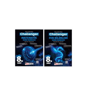 8. Sınıf Lgs Matematik, Fen Bilimleri Challenger Soru Bankası Kafadengi Yayınları