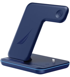 Nautica CH400 3'in 1 Kablosuz 15W Hızlı Şarj istasyonu MagSafe Uyumlu Navy