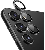 Lexroo Samsung Galaxy A25 Tekli Kamera Lens Koruma Camı Siyah [Galaxy A25 ile Uyumlu Ekran - Siyah]