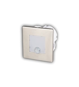 Cata Satin Kasa 1.5W Sensörlü Kare Koridor Aydınlatması 6400K Beyaz Işık CT-5183B