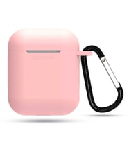 Lexroo Airpods Standart Silikon Kılıf - Pembe Açık