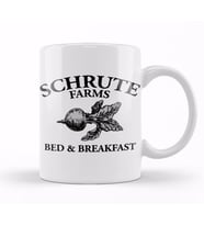 The Office Schrute Farms Bed & Breakfast Kupa Bardak Porselen