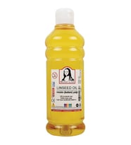Keten Yağı 500 ml 1 Adet Resim Yağı Monalisa Rafine Bezir Yağı Yağlı Boya İncelticisi Yağlı Boya Yardımcı Malzemesi