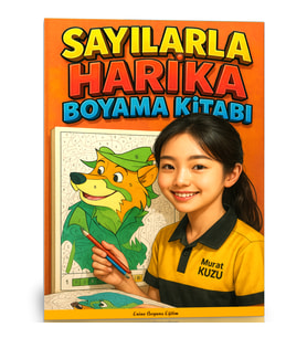 Sayılarla Harika Boyama Kitabı (98 Süper Boyama)
