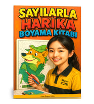 Sayılarla Harika Boyama Kitabı (98 Süper Boyama)