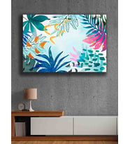 Koç stüdyo Modern tasarım kanvas tablo 50x70 (Çok Renkli)