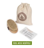 Doğal At Kılı Fırçası Oval (Kuru Fırçalama)