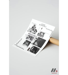 Kişiye Özel Our Journey Fotoğraf Kolajı, Çerçevesiz Yüksek Kalite Duvar Afişi