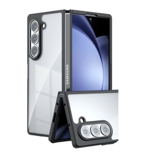 Galaxy Z Fold 5 Kılıf Blur Fold Kapak - Siyah