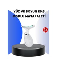 Yüz ve Boyun İçin LED Işık Terapili Bakım Cihazı