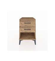 Kronos Komodin 2 Çekmeceli 44x59x64 Çam-Çam