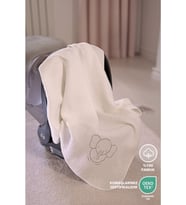 Bebek Pike/battaniye, %100 Pamuk 4 Kat Müslin-Nakış Detaylı