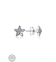 SWAROVSKİ TAŞLI  CRYSTAL YILDIZ 925 AYAR GÜMÜŞ KÜPE