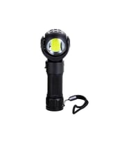 S-link SL-F860 3W Cob+3W Led Pilli Dönebilen Çift Başlıklı Manyatik Tutuculu El Feneri