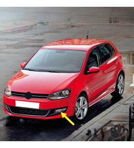 VW Polo 2010-2014 Sol Ön Sis Farı Lambası 6R0941061C