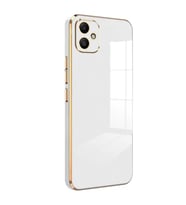 Samsung Galaxy A05 Kılıf Volet Silikon - Beyaz