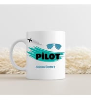 Pilotlara Özel Tasarımlı Kupa Bardak
