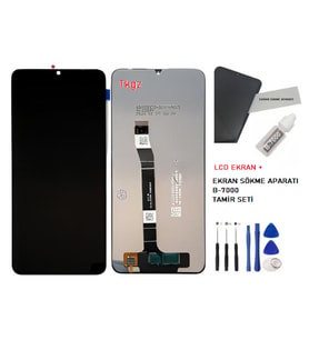 Tkgz - Nova Y70 Uyumlu Lcd Ekran Dokunmatik Servis Lcd + B-7000 + TAMİR SETİ