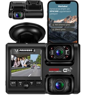 Pruveeo D30 Wı-fı 4k Arac Kamerası